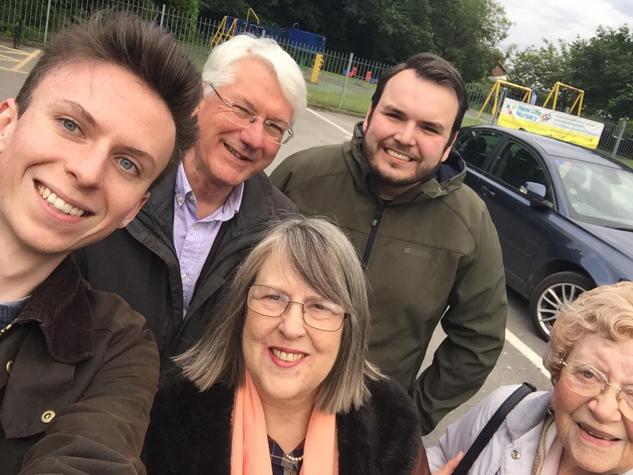 Out and about in the Constituency