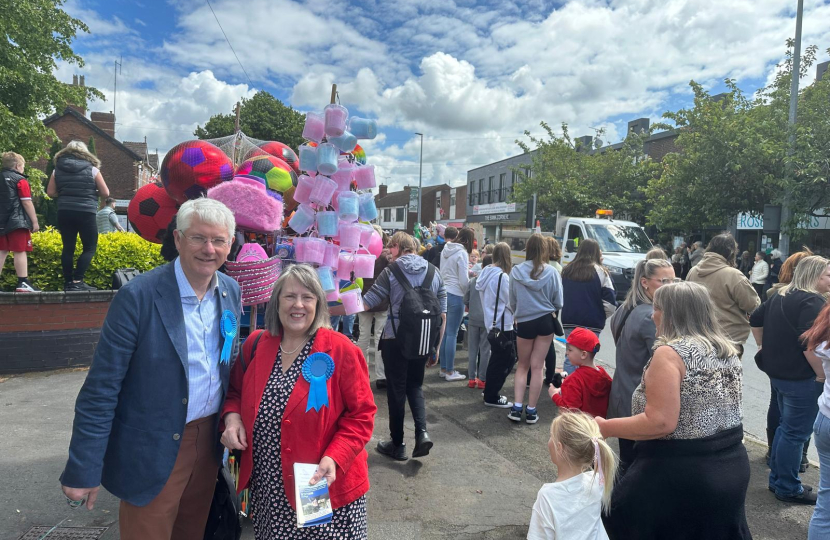 Fiona at Alsager Carnival 2024