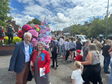 Fiona at Alsager Carnival 2024